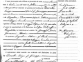 1913 certificato di Battesimo - Genova