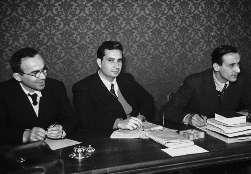 1946-47 con La Pira e Moro I sottocommissione Assemblea costituente - Roma