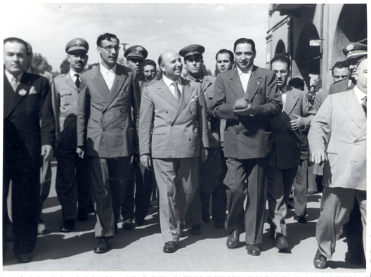 1950 con ministro interni Scelba - Modena