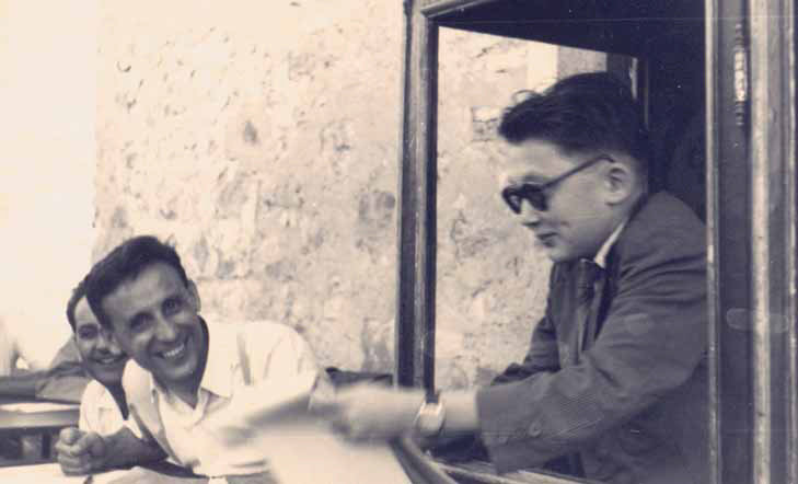 1951 08 con Ardigo e Piacentini