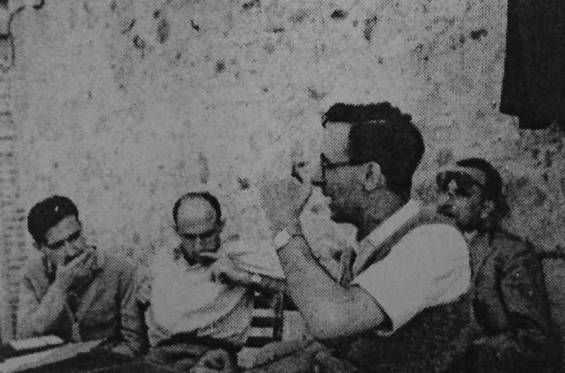 1951 parlando dal tavolo - Rossena