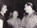 1957 05 con i cardinali Lercaro e Siri, Bologna