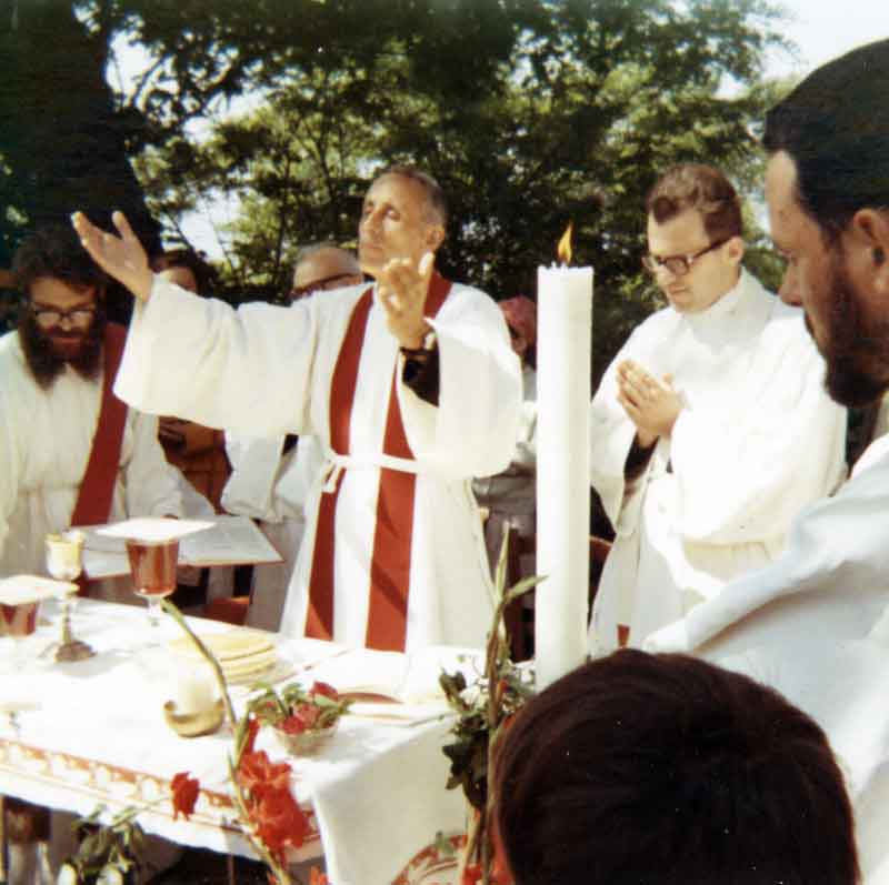 1971 05 30 messa professione Silvia Maria - S. Antonio Monteveglio 4