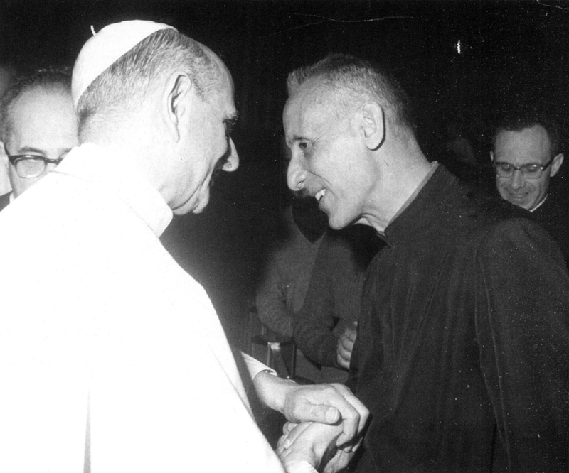 1972 06 14 con papa Paolo VI - Roma