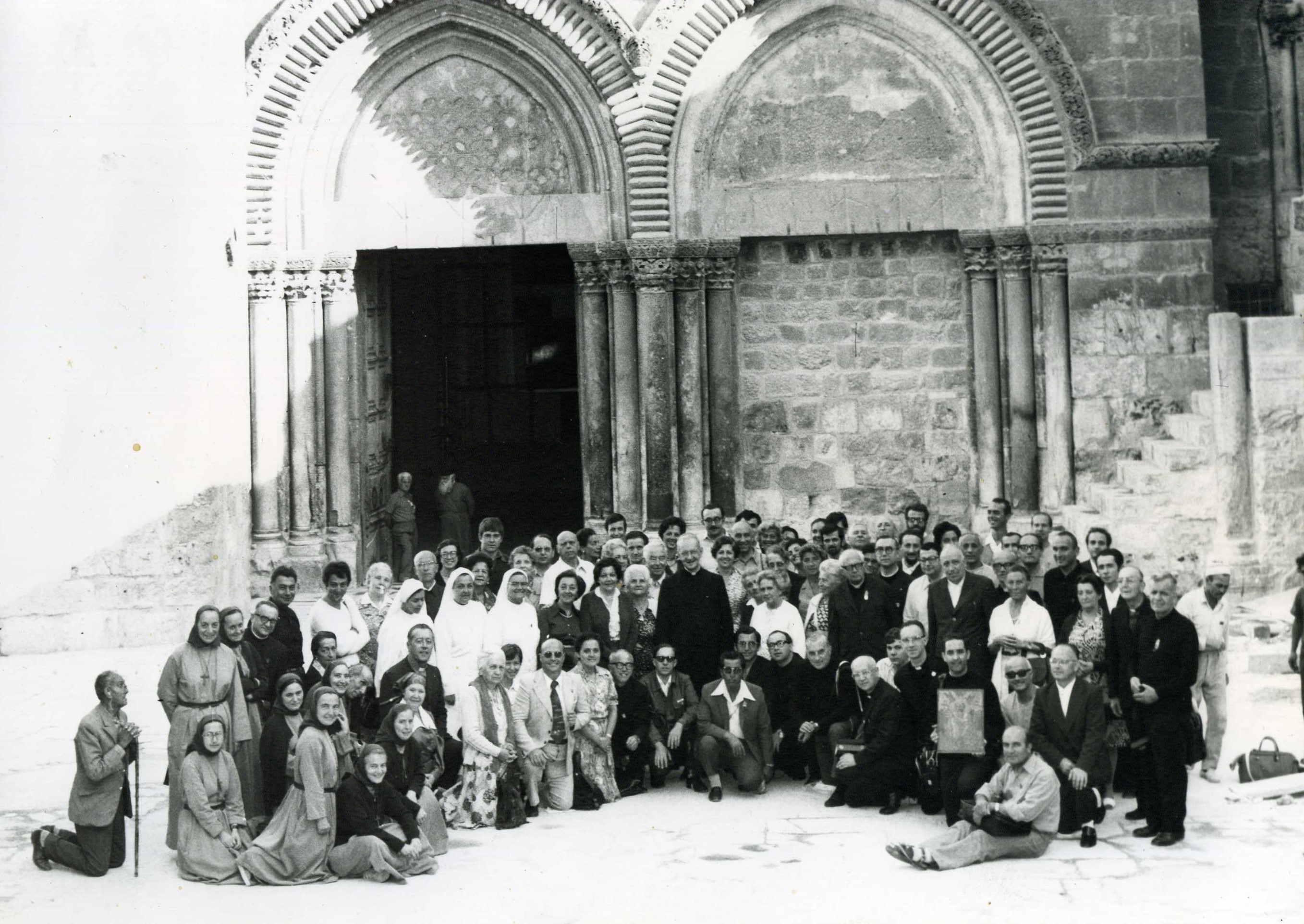 1976-9-16 con pellegrini Bologna - Sepolcro
