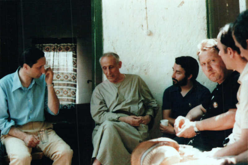 1977c con don L. Monari e seminaristi di Reggio E. - Gerico