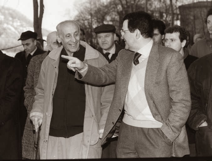 1990 circa con Prodi - Montesole