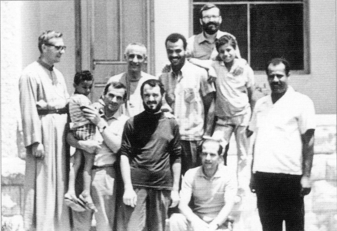 A 1972 gruppo dei fratelli con i vicini di casa - Gerico