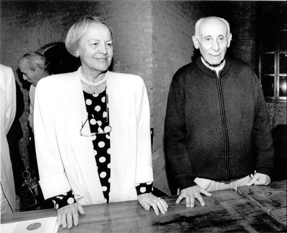 1994 09 16 con N. Iotti al tavolo dei relatori - Monteveglio