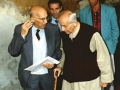 1995 02 05 in sacrestia seduto con Caponnetto - Sariano di Trecenta