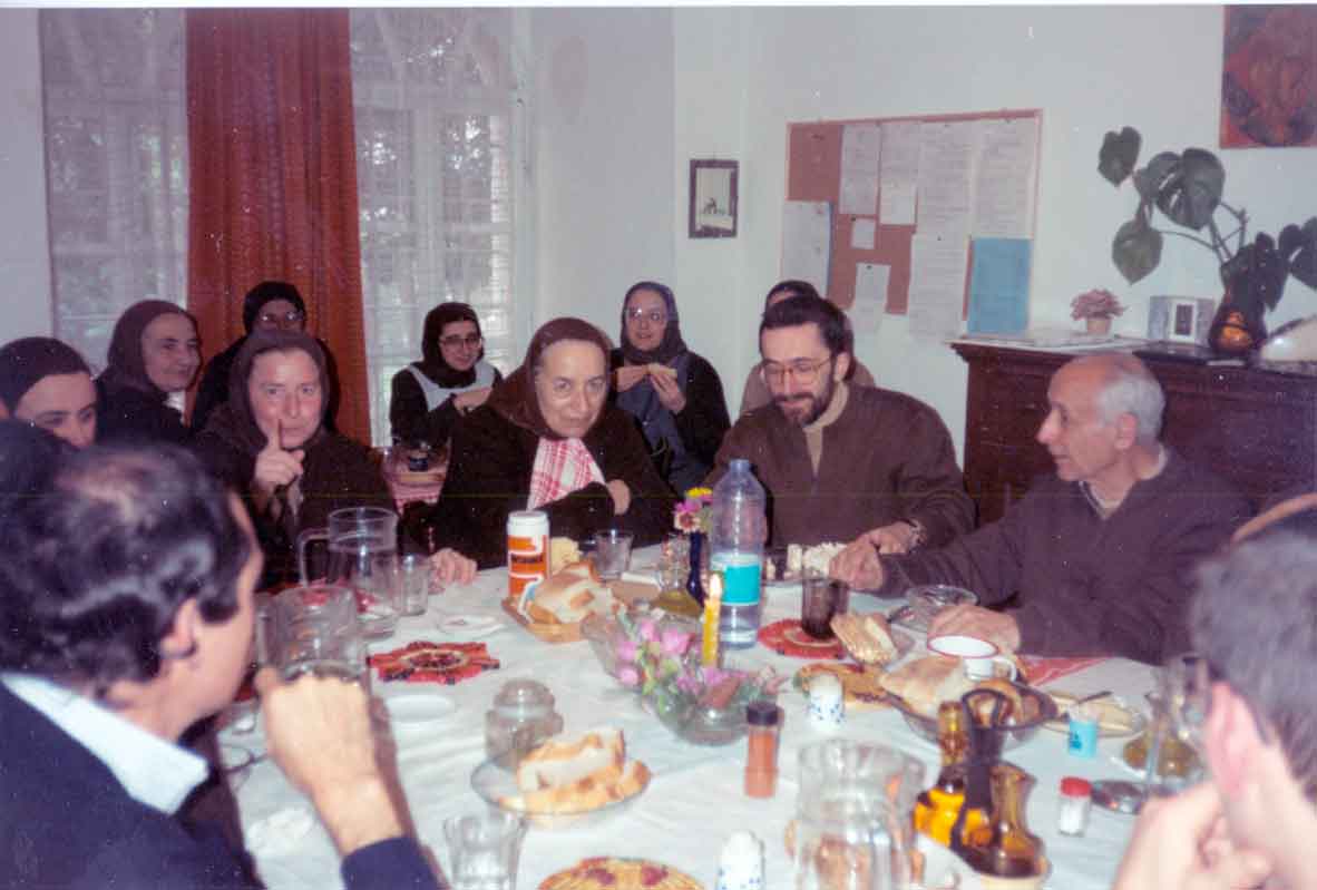 1989 con sorelle di Ain Arik - Gerusalemme